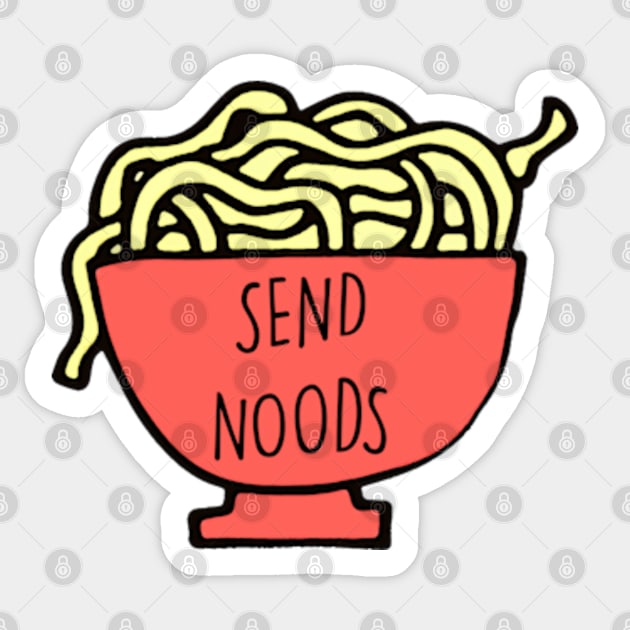 Send Noods Meme Sticker by BrandyRay